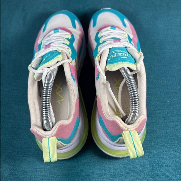 Size 7.5 - Women’s Nike Air Max React 270 multicolor shoes - Picture 7 of 9